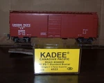 Kadee #4023 Ho Cp Canadian Pacific 40' PS1 Standard Boxcar #268899. Fixed Price $23.99.