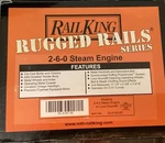 Rail King Rugged Series 2-6-0 Steam Engine 30-41455 Reading. Fixed Price $209.99.