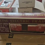 K-line Monon Boxcar Red/white Diecast O/027 Gauge Model K-6448. Fixed Price $20.00.
