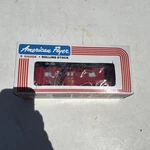 American Flyer Gauge Santa Fe Bay Window Caboose Red 4-9405. Fixed Price $24.00.