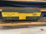 Lionel Postwar 6464-300 Rutland Box Car Ex Condition. Fixed Price $175.00.