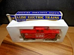 K-line O/O27 Gauge Tca 6115 Toy Train Museum Center Cupula Caboose With Chimney. Fixed Price $17.00.