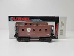 Lionel O27 Pennsylvania Rr Brown Square Window Caboose 6-16521 Box Usa. Fixed Price $17.99.