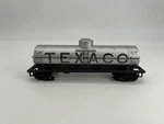 Mantua #9340 Ho Scale Texaco Single Dome Tank Car Silver Good. Fixed Price $5.99.