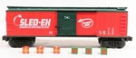 Lionel 2128250 Sled Ex Transport Car Nib. Fixed Price $79.99.