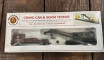 Bachmann NO.46619 Crane Car & Boom Tender Erie Lackawanna Scale New. Fixed Price $39.00.