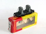Fleischmann Ho 1496, 5596 Heavy Duty Flat Car + 2 Crane Counterweights Db. Fixed Price $64.01.