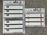 Ho Lot Of New Athearn Rtr 3-PACK'S 48' Containers (2) Csx And (1) Xtra. Fixed Price $69.99.