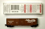 Mtl Micro-trains 07600080 76080 Rio Grande 63293 50 Foot Boxcar. Fixed Price $18.00.