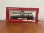 Vintage Rohm & Haas Mantua Heavy 35' Shamrock Tank Car, 732-235, Silver, New,. Fixed Price $15.00.