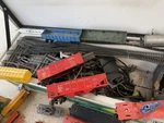 Lionel American Flyer Gauge 30+ Mixed Lot Locomotive Box Car Caboose Track. Fixed Price $50.00.