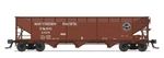 Broadway Limited Aar 70-TON 3-BAY Hopper Set Texas New Orleans T&no #4 7377. Fixed Price $150.98.