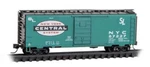 Micro Trains Scale 40' Single-door Boxcar New York Central #87227 02000437. Fixed Price $27.27.