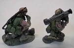 Collector's Showcase - 3RD Id Javelin Team Two Figure Set Iraq #CS00233. Fixed Price $51.18.
