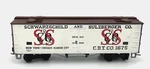 Vintage Roundhouse 3121 Scale S&s Co. 36' Billboard Reefer Road #1675. Fixed Price $16.00.