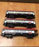 Lionel Gauge Illuminated Passenger Cars Set Of 3 Boston Red Sox Mlbp. Fixed Price $59.99.