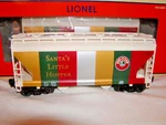 Lionel 6-19366 Christmas Bay Acf Hopper Train Car 027 Santa's Shelf Display. Fixed Price $47.00.