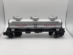 Lionel 6-26121 Union Pacific 3 Dome Silver Tank Car Up 909859 Nice!. Fixed Price $16.00.