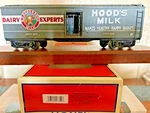 Hood Milk -dairy Experts Scale 6-17355 Lionel Reefer Car New Oop Rare. Fixed Price $109.95.