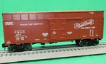 Ready Made Trains RMT-86499-109 40' Woodchip Car "gulf Mobile & Ohio". Fixed Price $43.95.