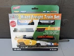 Kato Scale New 2026 Mixed Freight Train Car Set Pieces 106-6275. Fixed Price $55.25.