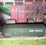 Proto 1000 Ho Scale 300782 Bc Rail 50' Newspaper Boxcar #4618. Fixed Price $13.04.