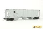 Tangent PS-2 3215 GA-119 Covered Hopper 35010 Atsf Delivery Gray 11-1959. Fixed Price $60.95.