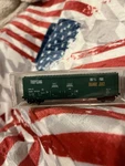Mtl Micro-trains 75040 Tropicana Double Plug Door Boxcar Uslx # 13085. Nib. Fixed Price $13.99.