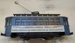 Rail King Mth Gauge 30-2548 Christmas Bump-n-go Trolley 1225. Fixed Price $52.00.