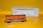 Vintage Bachmann Scale D&rgw 60066 Orange/silver Rio Grande Box Car W/ Holder!. Fixed Price $9.08.