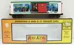 Mth 30-79141 Christmas Operating Car W/signal Man Ln/box. Fixed Price $30.09.
