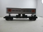 Lionel 6-9285 Illinois Central Gulf Flatcar With Vans Box. Fixed Price $20.00.