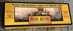Scale Mth Rail King Construction Flat Car W/ Ertl Front End Loader Nib 30-7619. Fixed Price $54.99.