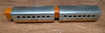 Lot Of 2 Junior Streamline Coach Passenger Cars Marked "lionel" Pre-war. Fixed Price $125.00.