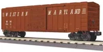 Rail King 30-74893 Western Maryland 50' Box Car, Gauge. Fixed Price $56.95.