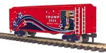 Mth Railking One Gauge 70-78061 Trump 2024 America First 40' Reefer New. Fixed Price $219.00.