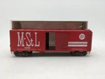American Models 133 Gauge Minneapolis & St Louis Boxcar #54658-SCALE Ex/box. Fixed Price $17.49.