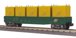 Mth 30-72071 Gauge Gondola Car W/lcl Streamliner Containers. Fixed Price $55.00.