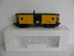 Mth Railking O/O-27 Lighted Caterpillar Bay Window Caboose #30-4116C Nos. Fixed Price $69.99.
