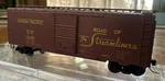 Micro-trains Scale Rtr #20296 40 Box Car Single Door Union Pacific Nib Ny. Fixed Price $18.81.