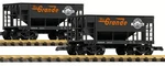 Piko 38931 Scale D&rgw Ore Cars 2-PACK. Fixed Price $140.99.