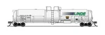 Broadway High-capacity Cryogenic Tank Car Linde (2) Scale Model Train. Fixed Price $62.11.
