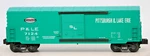 K-line #K764-4091 Pittsburgh & Lake Erie Gauge 1:48 Scale Box Car #7124 Classy. Fixed Price $28.94.