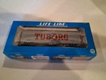 Ho Scale Train Car Reefer Tuborg Life Like Item # 08526 Box. Fixed Price $5.00.