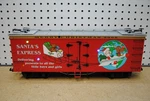 Usa Trains R13023 Santa's Express Christmas Reefer Car W/lights *g-scale*. Fixed Price $39.99.