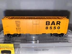 Scale - Mtl 59020 Bangor & Aroostook 40' Steel Ice Reefer #8550 N826. Fixed Price $19.99.