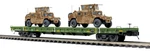 Mth Premier 20-95463 Us Army Desert 60' Flat Car W/2 Humvee Vehicles #40185 New. Fixed Price $199.99.