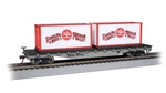 Bachmann 16615 Ho Ringling Bros. And Barnum & Bailey Flatcar With Containers. Fixed Price $41.69.