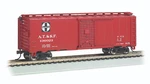 Bachmann 15016 Ho Scale Santa Fe 40' Steam Era Boxcar #136023. Fixed Price $29.69.