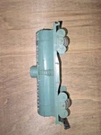 Marx 5553 All Stage Motor Oil 1960'S Dome Tank Car Aqua Blue N.s.w. O/O27. Fixed Price $10.00.